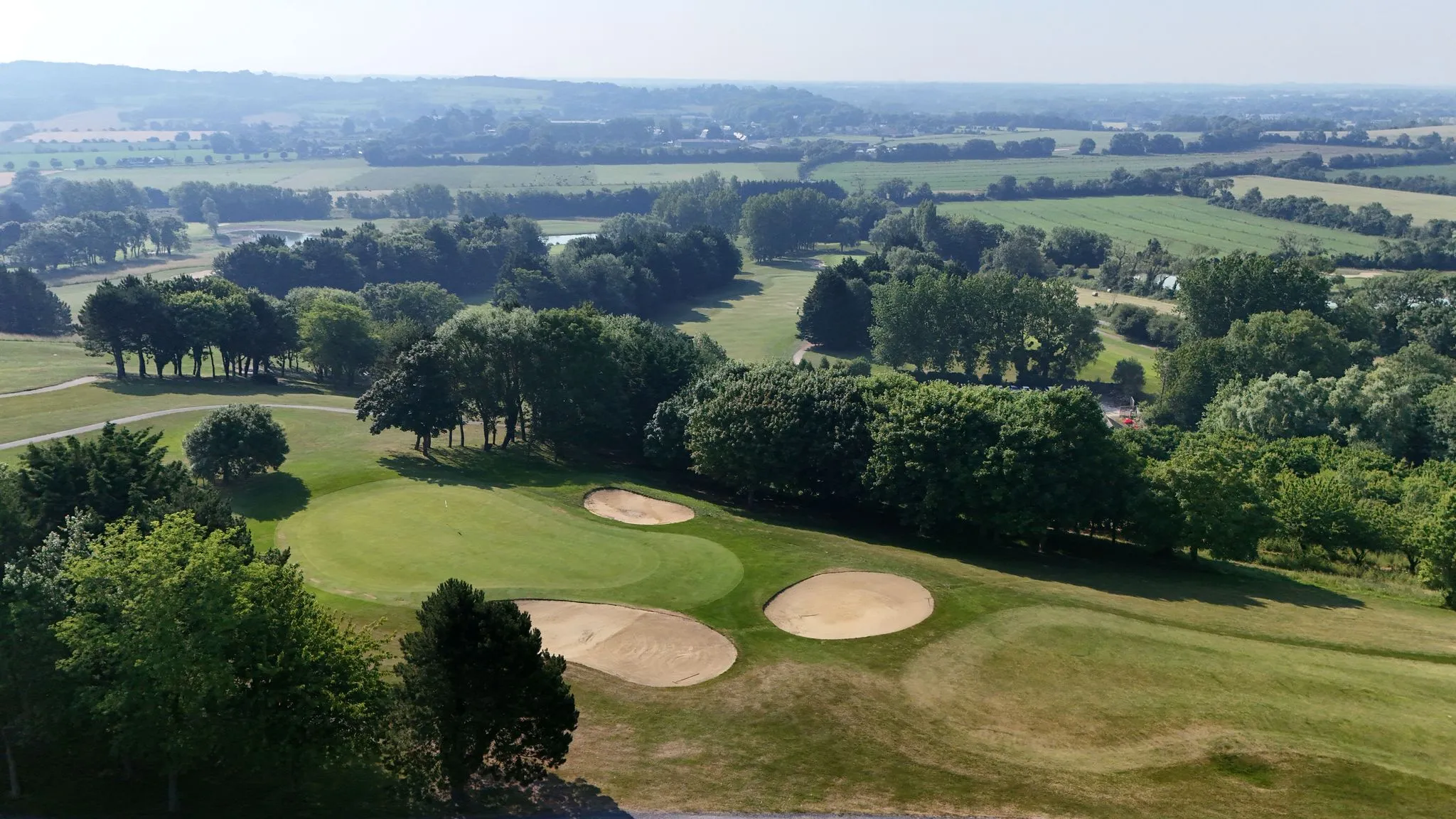 golf en normandie à Omaha Beach